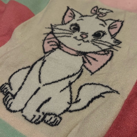 Disney The Aristocats Marie Floral Collared Women's Sweater - BoxLunch Exclusive - Picture 2 of 5